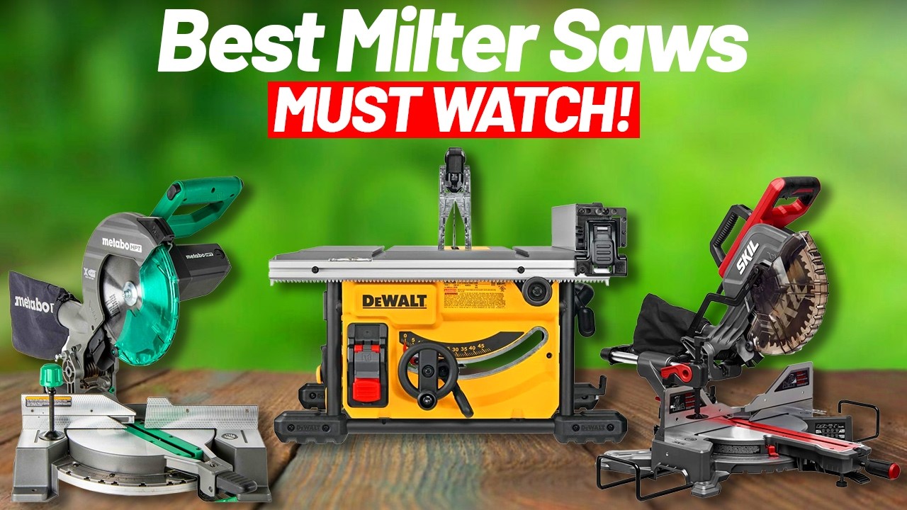 Best Miter Saws 2026 [Find Which is Right for YOU?] - YouTube