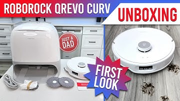 Roborock Qrevo Curv Robot Vacuum & Mop UNBOXING & SETUP / Review  Is it Worth $1500? FIRST LOOK!