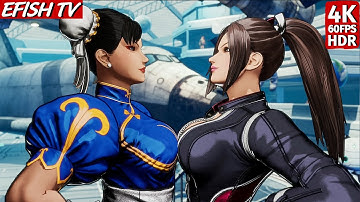 Chun-Li vs Mai Shiranui (Hardest AI) - Fatal Fury: CotW