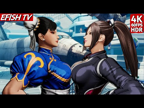 Chun-Li vs Mai Shiranui (Hardest AI) - Fatal Fury: CotW