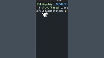 Share your localhost with Cloudflare tunnels #cloudflare #localhost #programming #webdev #fyp