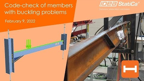 Code-check of steel members with buckling problems