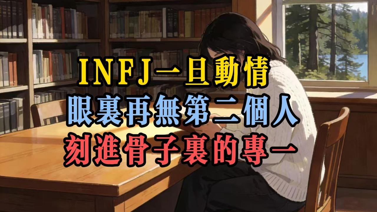 INFJ 的恋爱底线硬到离谱，背叛一次，连回头看你都算输