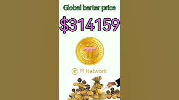 MAINNET IS HERE ALREADY! Global barter price is $314,159.