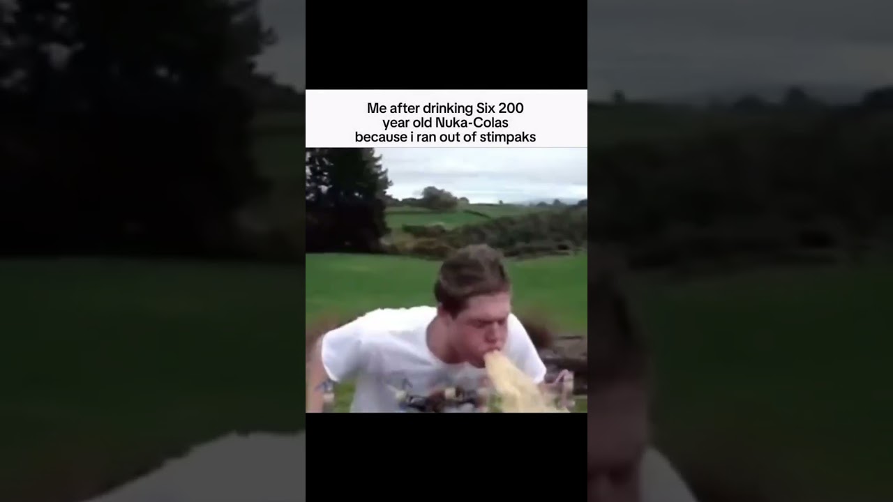 Drinking 200 year old nuka cola's 