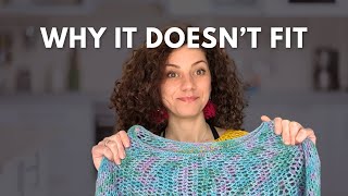 Why Your Crochet Garments Don’t Fit (It’s Not the Pattern)