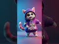 cute cat dance 🥰 #cute #cat #catlover #funny #short #shorts #shortvideo #shortsviral #viral #kitten
