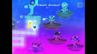 New level=Dramatic Entrance!
