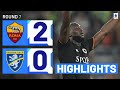 Roma-Frosinone 2-0 | Lukaku fires Roma to first win in three: Goals &amp; Highlights | Serie A 2023/24