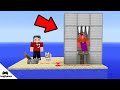 MİNECRAFT NOOB ASANSÖR YAPTIK - ISSIZ NOOB ADADAN KAÇIŞ #17