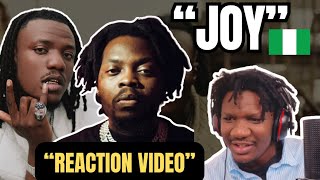 Pheelz ft Olamide - Joy (Official Music Video) 🇳🇬 “Reaction” Amazing collaboration 🔥