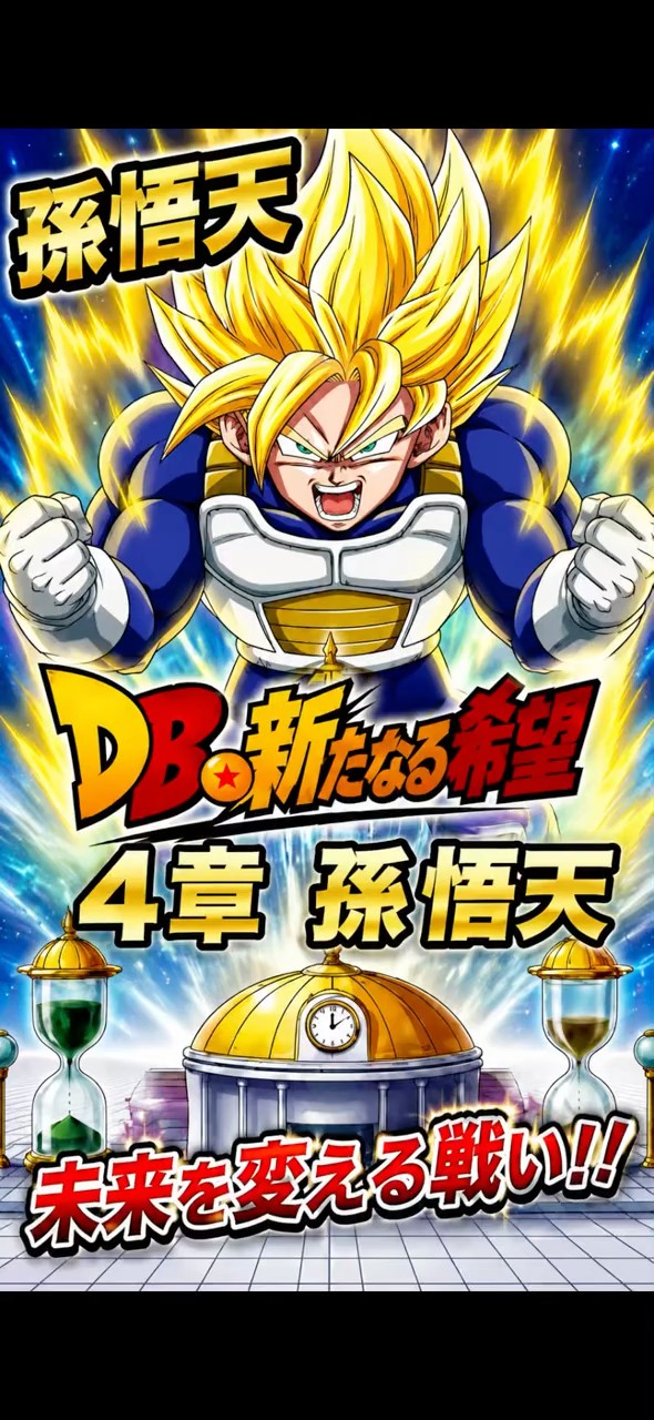 続きは本編で！ DB新たなる希望 第4章 孫 悟天 冒頭10ページ