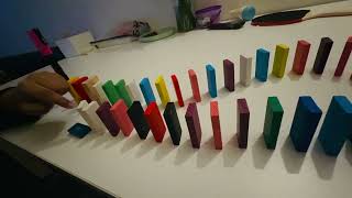 Handmade domino set pattern 1