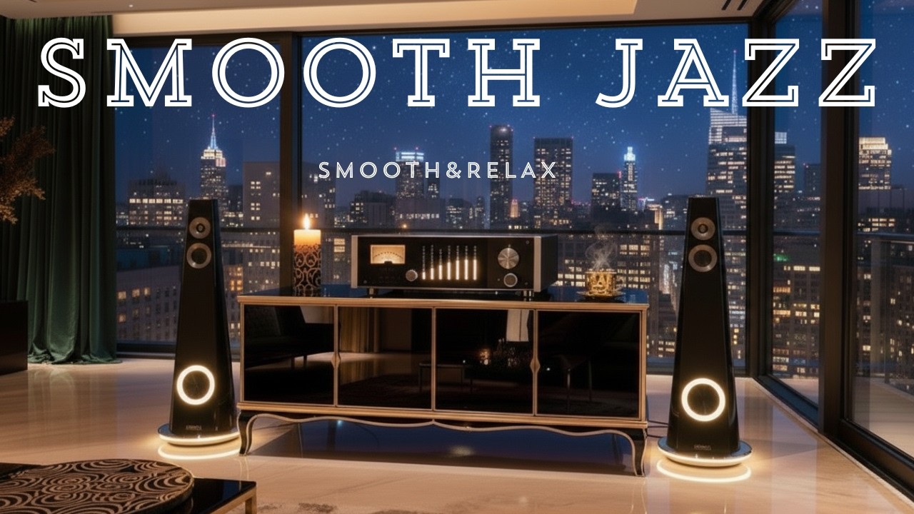 Late Night Smooth Jazz Mix  Relaxing Lounge Music for Work, Study & Unwind