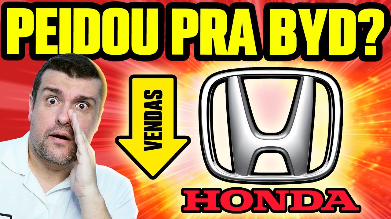 HONDA PERDENDO VENDAS pro EFEITO BYD? CITY ENCALHANDO e PREÇOS CAINDO! O QUE ACONTECEU?