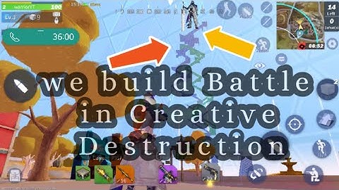 1v1 my friend Build battle (Creative Destruction)