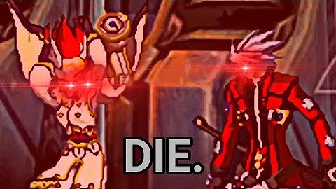 Dumb Gameplay: My combos are CONTINUally SHIFTing (BlazBlue Continuum shift II PSP)