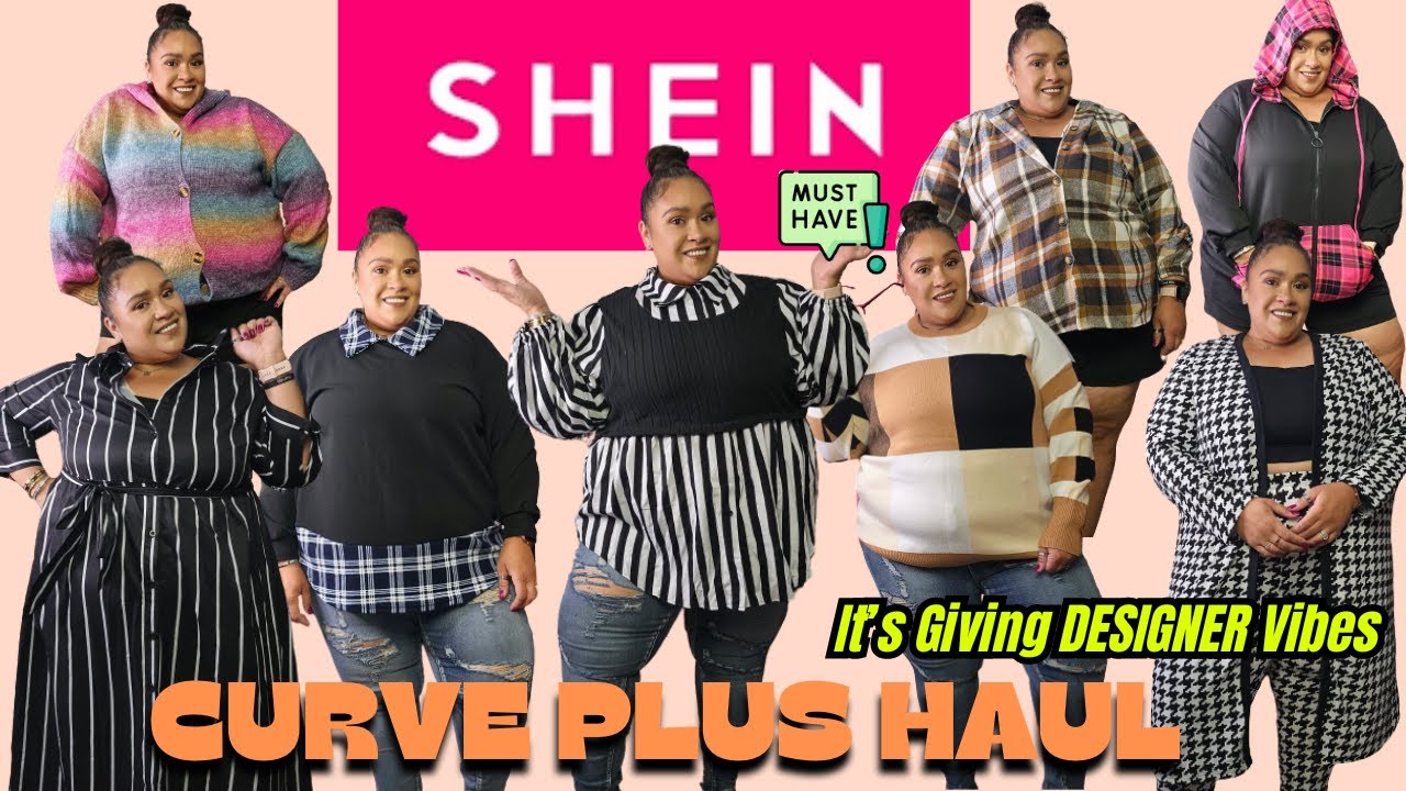 SHEIN Plus Size Haul 2023, SHEIN Curve Plus, SHEIN Fall Haul 2023, Plus Size  22-34