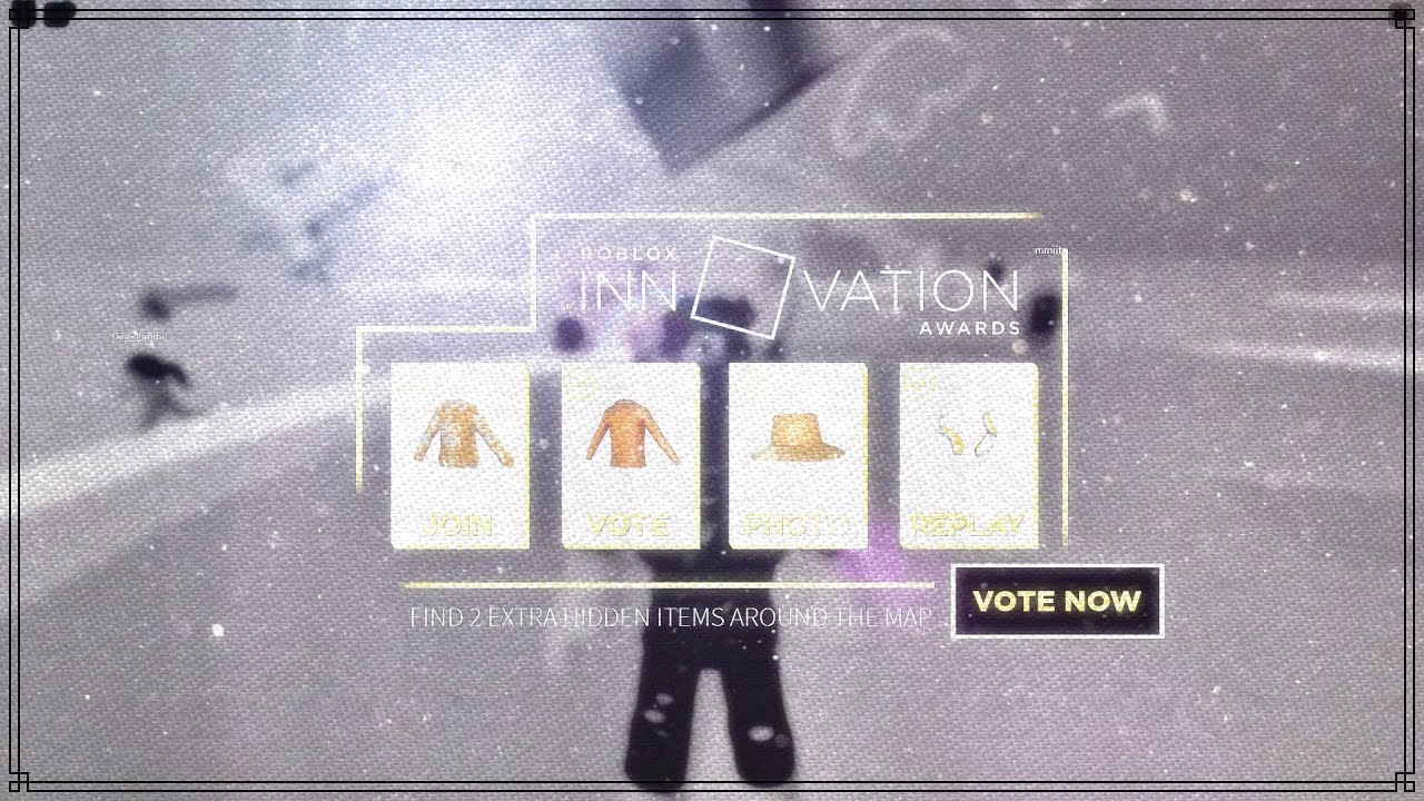 How to get the free items. in the Roblox innovation awards voting hub