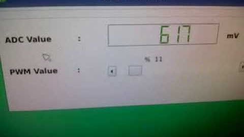 Beaglebone Black Adc Pwm control