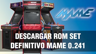 Rom Set Definitivo M.A.M.E 0.241  EL MEJOR PACK DE ROMS (2839 Roms)  2022