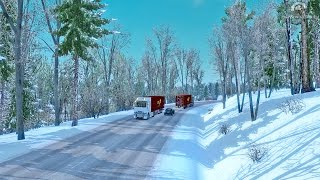 Winter ETS2 Weather Mod (Euro Truck Simulator 2)