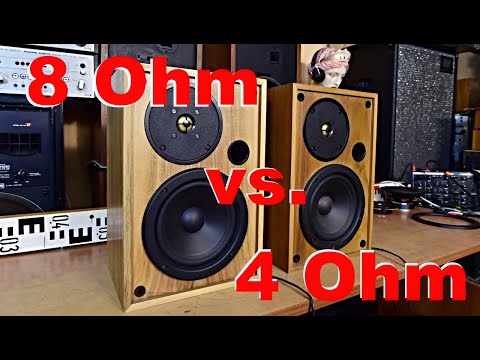 Video: 8ohm hoparlörleri 4ohm ile karıştırabilir misiniz?