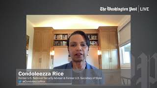 Condoleezza Rice says she doesn’t’ see why the U.S. would officially recognize the Taliban