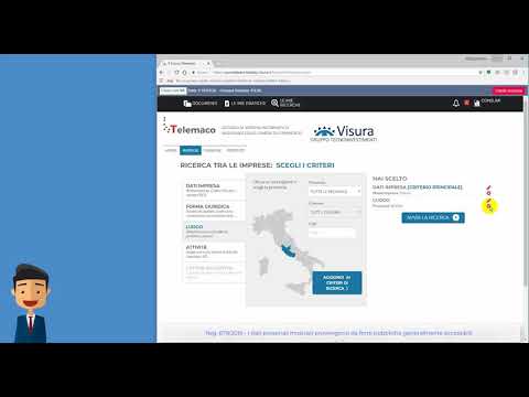 VIDEO TUTORIAL VISURA RICERCA TELEMACO (V 1.0)