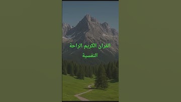 القران الكريم الراحة النفسية #القران الكريم