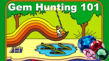 Gem Hunting 101. Search Waterfalls in North Carolina for Garnets, Sapphires, Rubies, Aqua Marine.