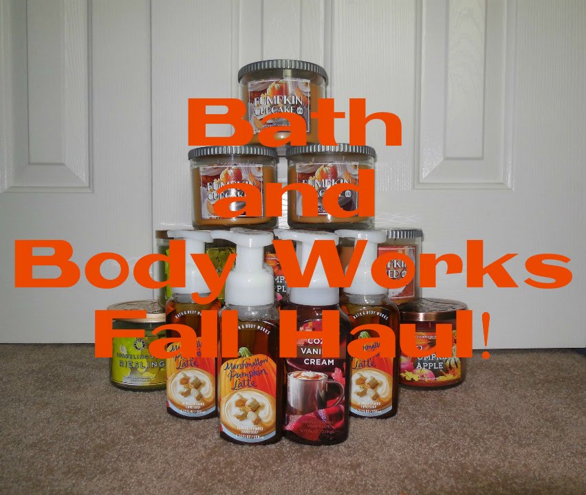 Fall Bath and Body Works Haul! - YouTube