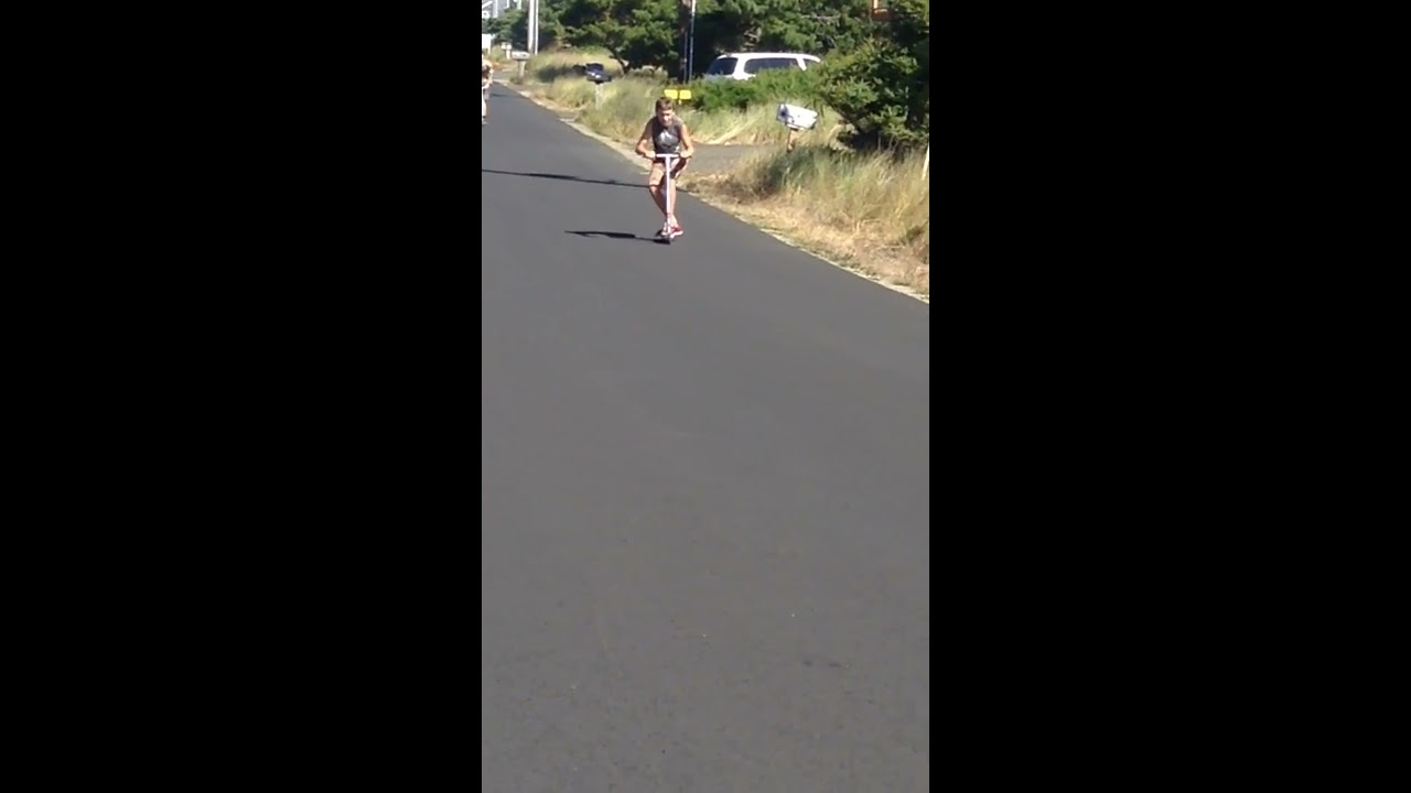 Worst Scooter Crash Ever