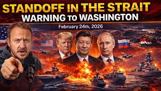 BREAKING: U.S. Carriers Enter Strait of Hormuz as Russia, China \u0026 Iran Deploy