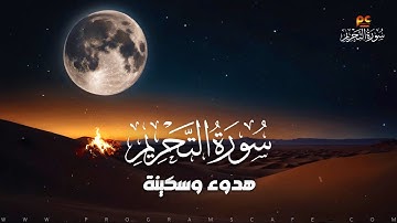سورة التحريم | هدوء وسكينة للقلب | كأنك تراها