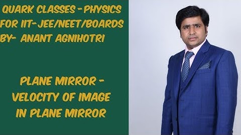 Plane Mirror part 7||Physics for JEE/NEET by Anant agnihotri||QUARK CLASSES