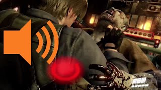 Resident evil 6 Sound effects