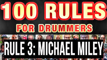 003: Michael Miley (Rival Sons) | RULES FOR DRUMMERS
