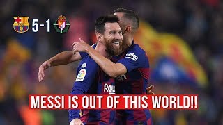 MESSIIIIUU 🐐 TOP OF THE LEAGUE AFTER YET ANOTHER 5 GOAL SHOW | REACTION - REACCIONES