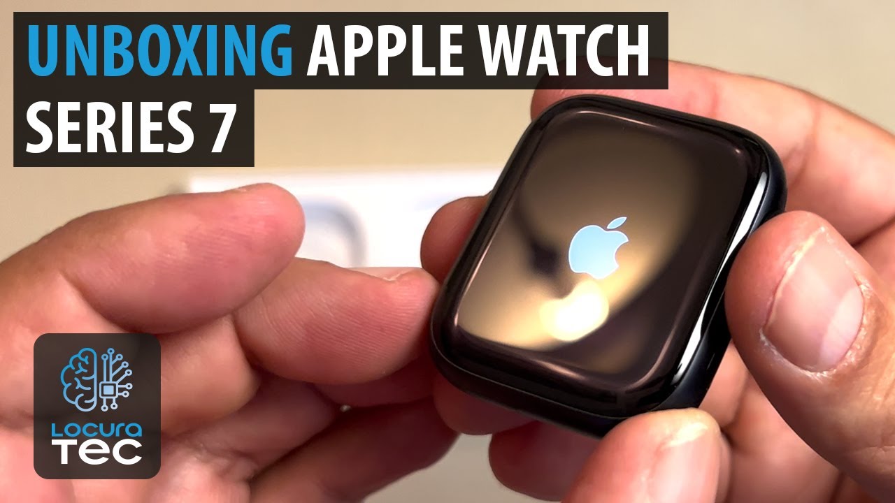 Unboxing Apple Watch Series 7 45 mm Medianoche - YouTube