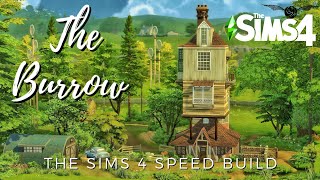 The Burrow | The Sims 4  Speed Build | No CC | Harry Potter ⚡1st Part