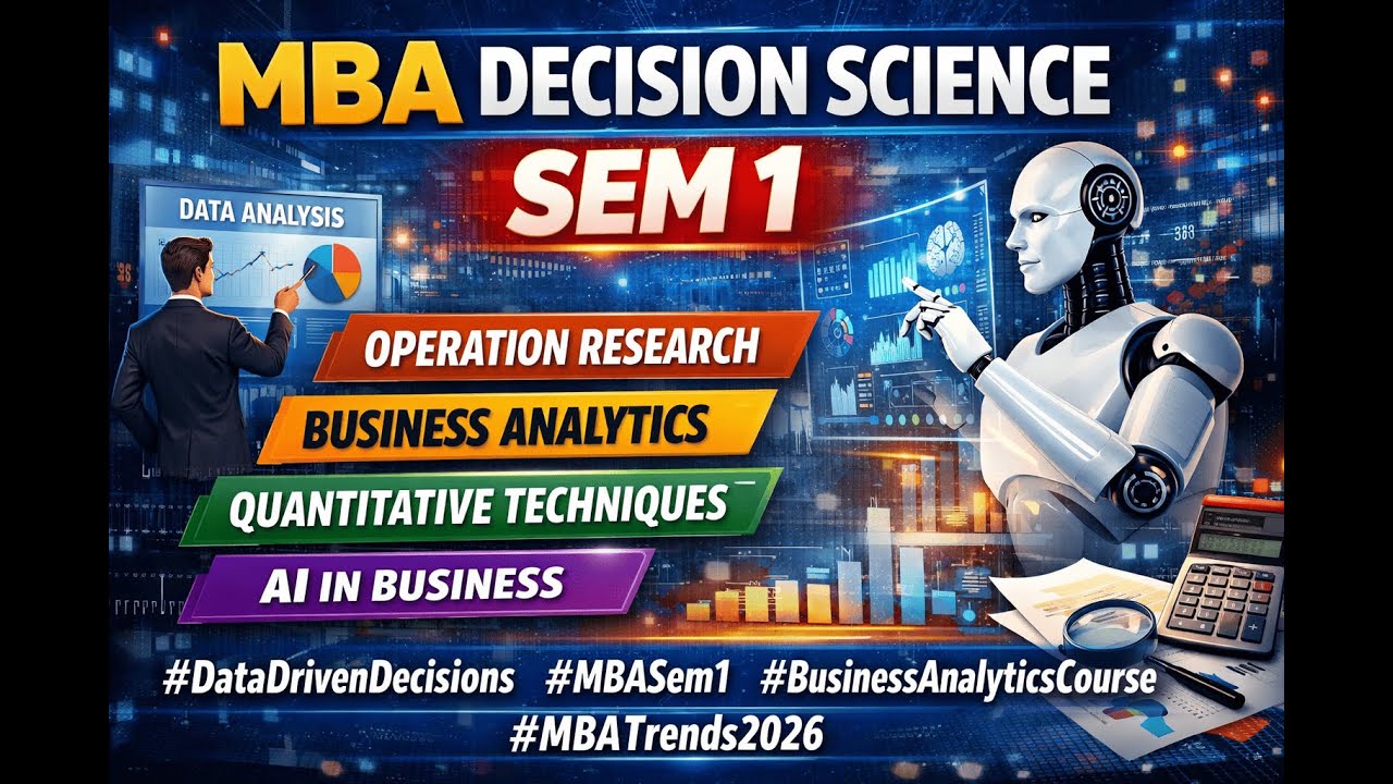 MBA Decision Science Sem 1
