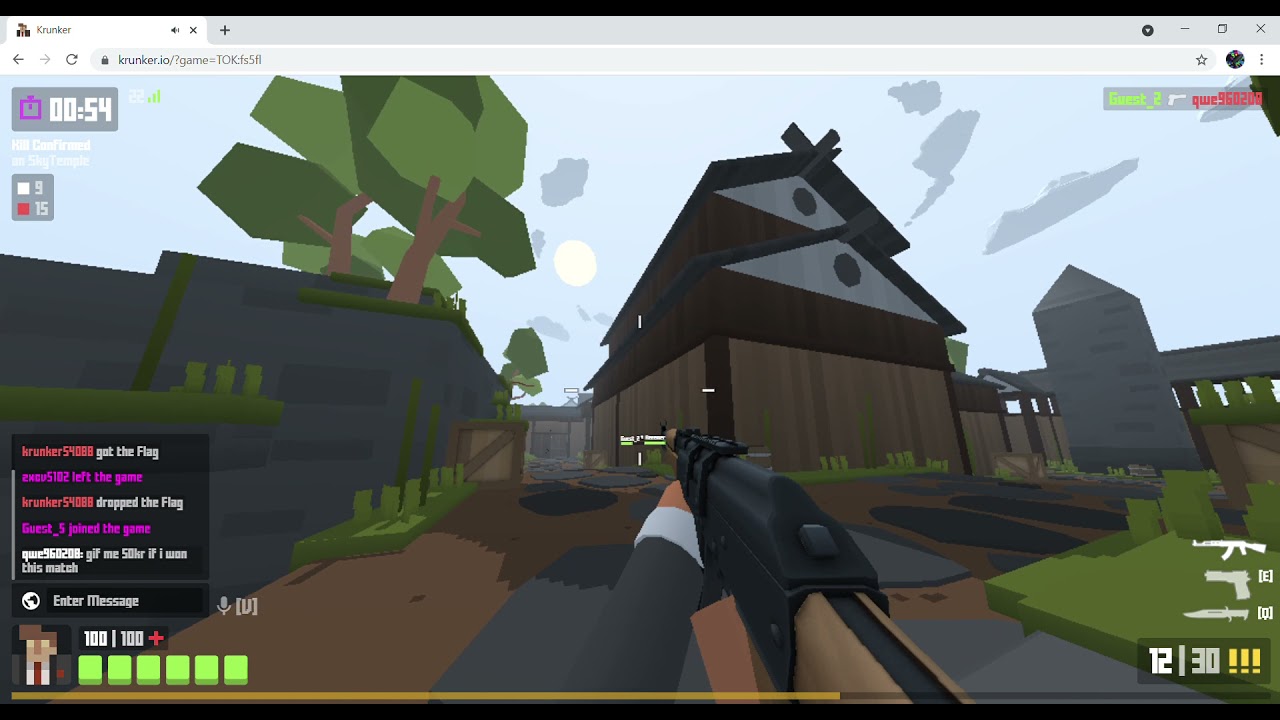 Krunker Noobs be like