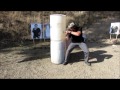 Multi target fast shooting w both hands  center axis relock system