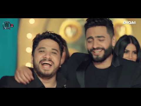 كليب تامر حسني و احمد شيبة و دياب و مصطفي حجاج 100 وش بجودة  720