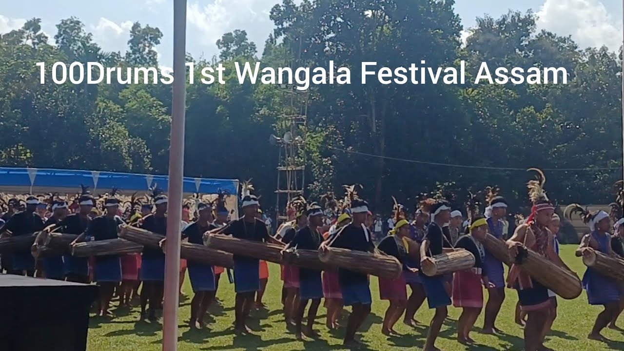100Drums 1st Wangala Festival in Assam 2025