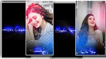 New Trending Glow lyrics Status editing kinemaster | lyrics Status editing | beatsync shake effect
