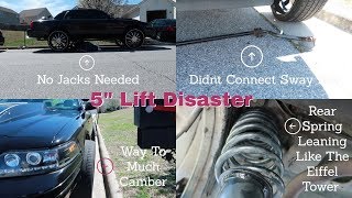 Custom Crown Vic 5 inch Lift Disaster Part 2