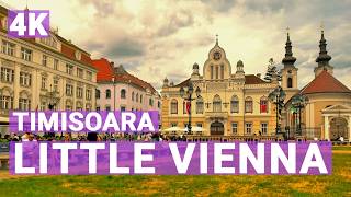 Travel vlog - 🌹 Timișoara Romania 4K | Little Vienna, Roses & Peaceful City Walk