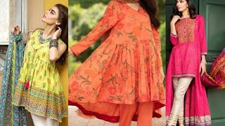 tail frock lawn cotton# frocks 